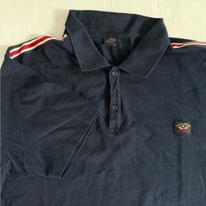 Paul Shark Men’s Polo Shirt Size‎ 4XL Blue Made In Italy